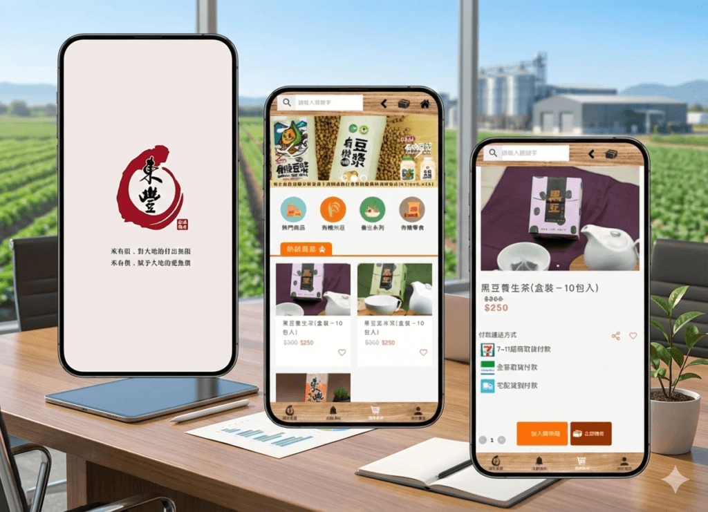 東豐拾穗農場 休閒農場APP 開發・賴家榮 實戰歷程