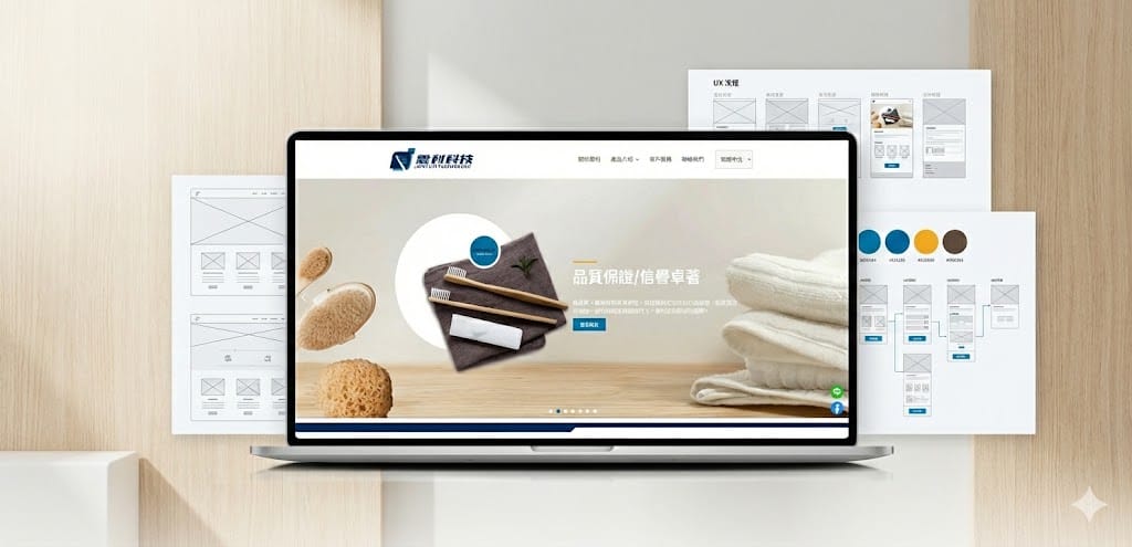 震利科技 科技網頁設計・賴家榮 實戰歷程